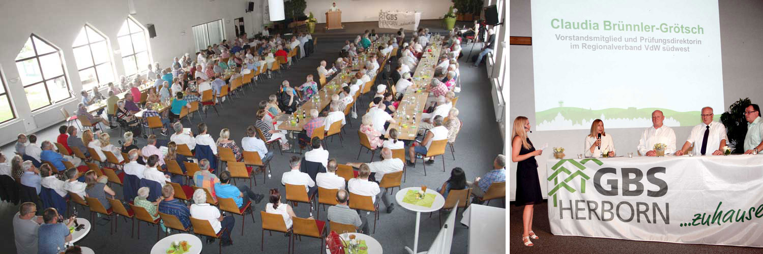 Bild der Mitgliederversammlung 2017 der GBS Herborn